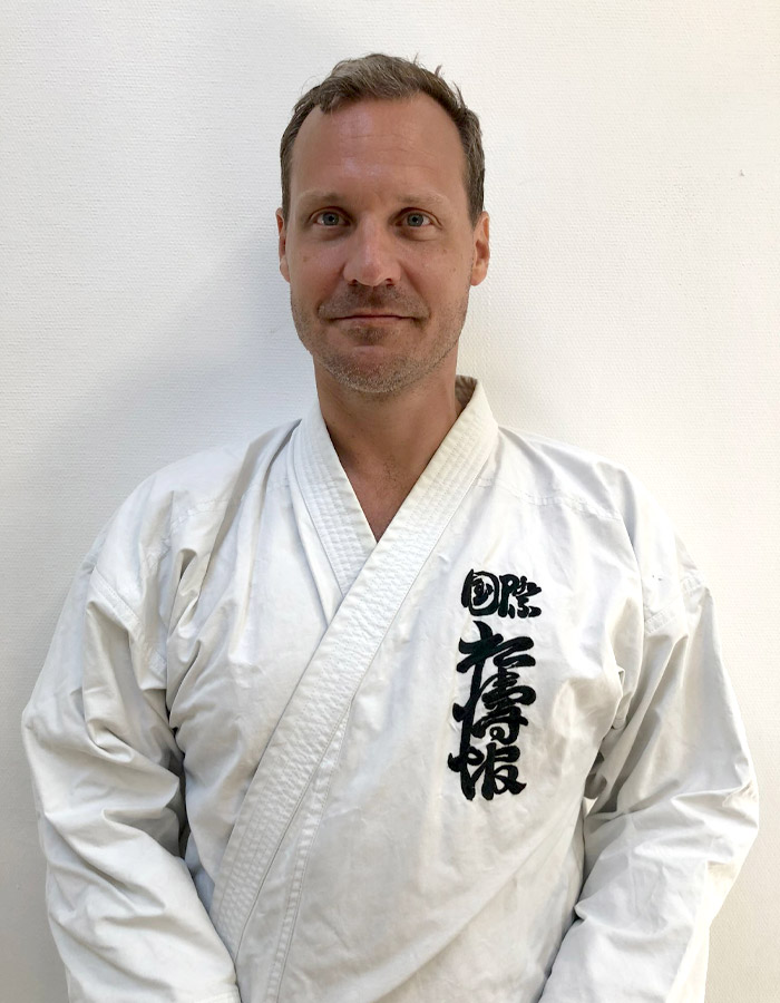 Philippe Holtzhausser, professeur de Karate au DOJO 5